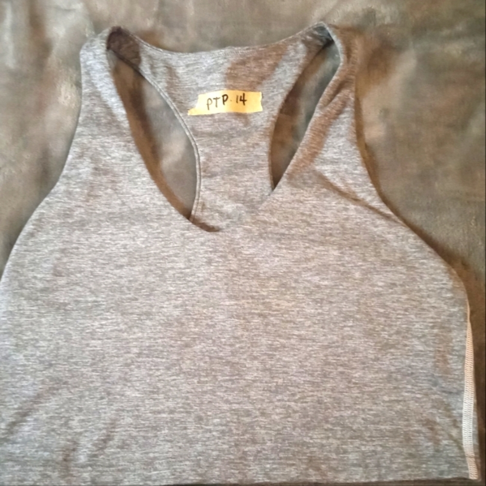 Offline by Aerie sports bra gray ptp 14